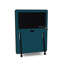 Interstuhl HUB board media low, mobiele media wand laag 1100 x 1500 x 520 mm (BxHxD)