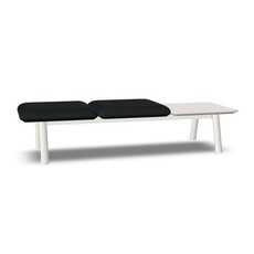 HUBis3 sofa with side table for your waiting room