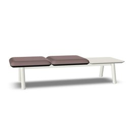 Interstuhl HUBis3 canapé avec table d'appoint pour votre salle d'attente