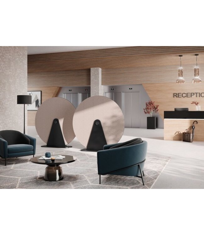 Palmberg DISC Volume van omgevingsgeluiden naar beneden draaien