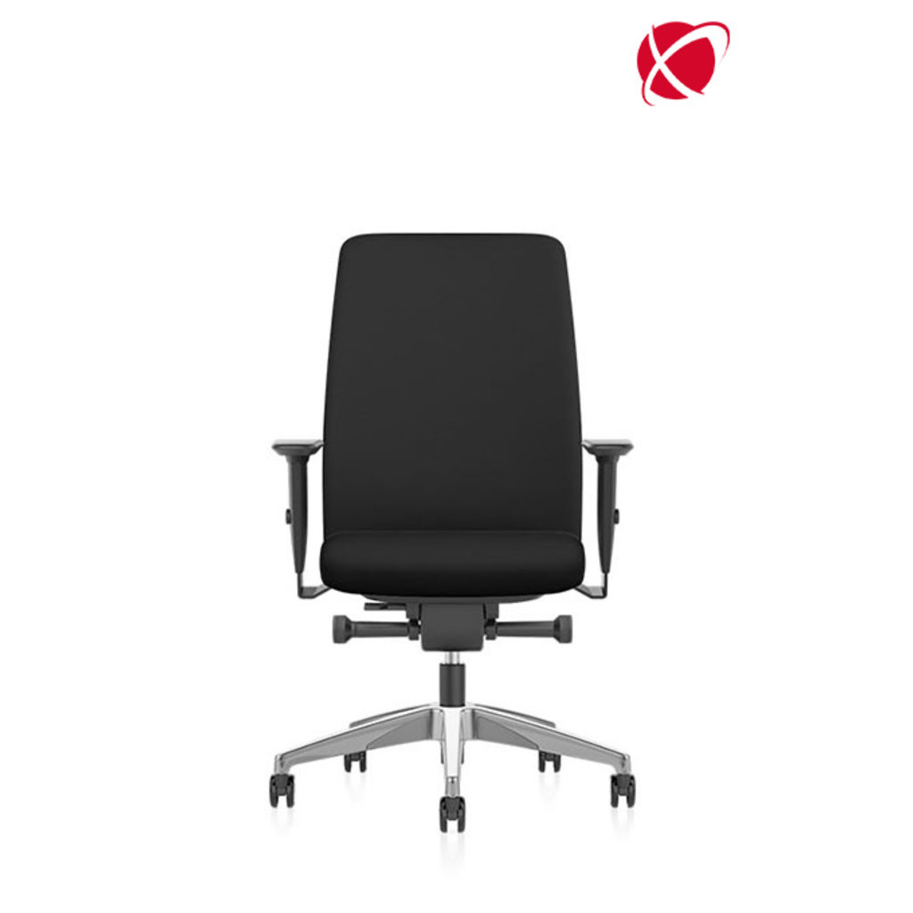 AIMis1  Chaise pivotante technologie synchrone moyenne-haute FLEXTECH À L'INTÉRIEUR