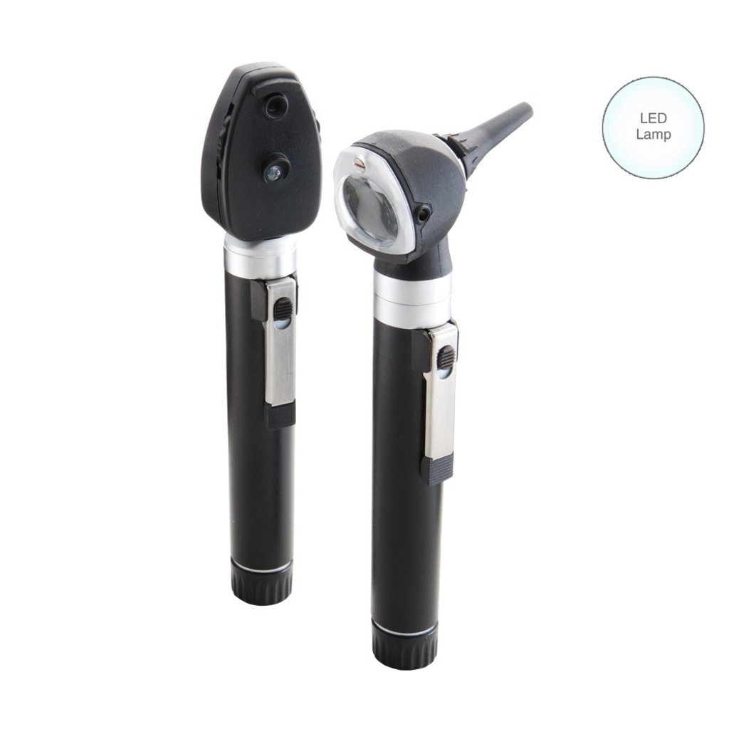 ADC Diagnostix™ Otoscope + Ophtalmoscope 2.5V-Pocket (LED)