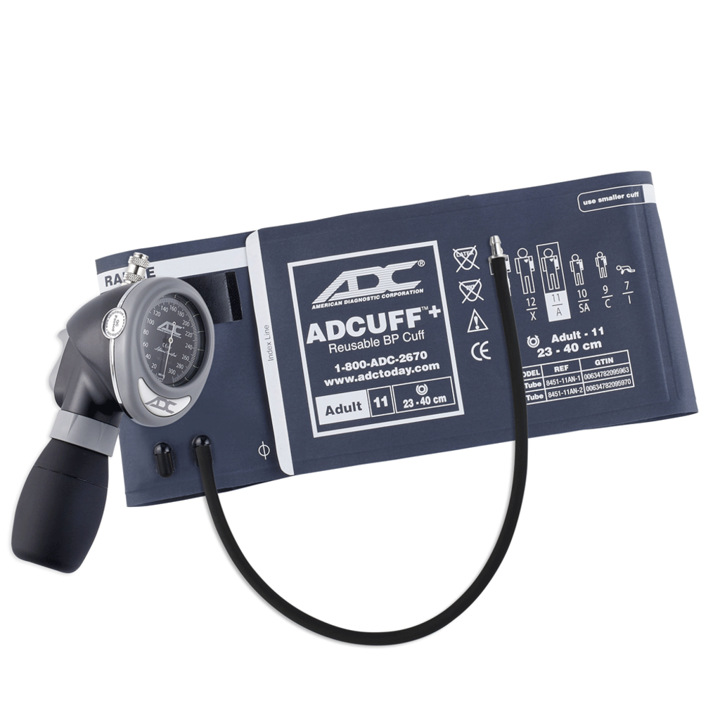 ADC Diagnostix™ 703+ Palm Bloeddrukmeter  Adcuff+