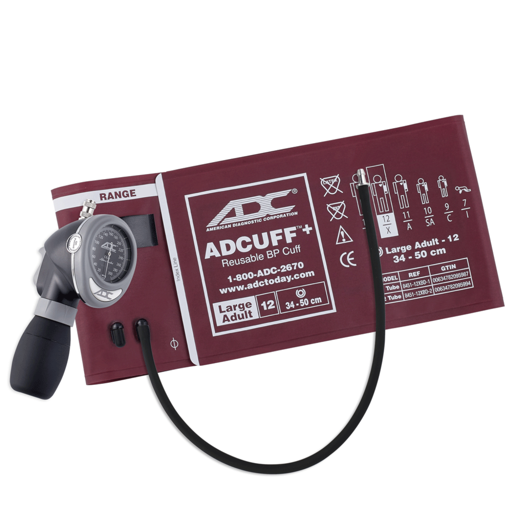 ADC Diagnostix™ 703+ Palm Bloeddrukmeter  Adcuff+