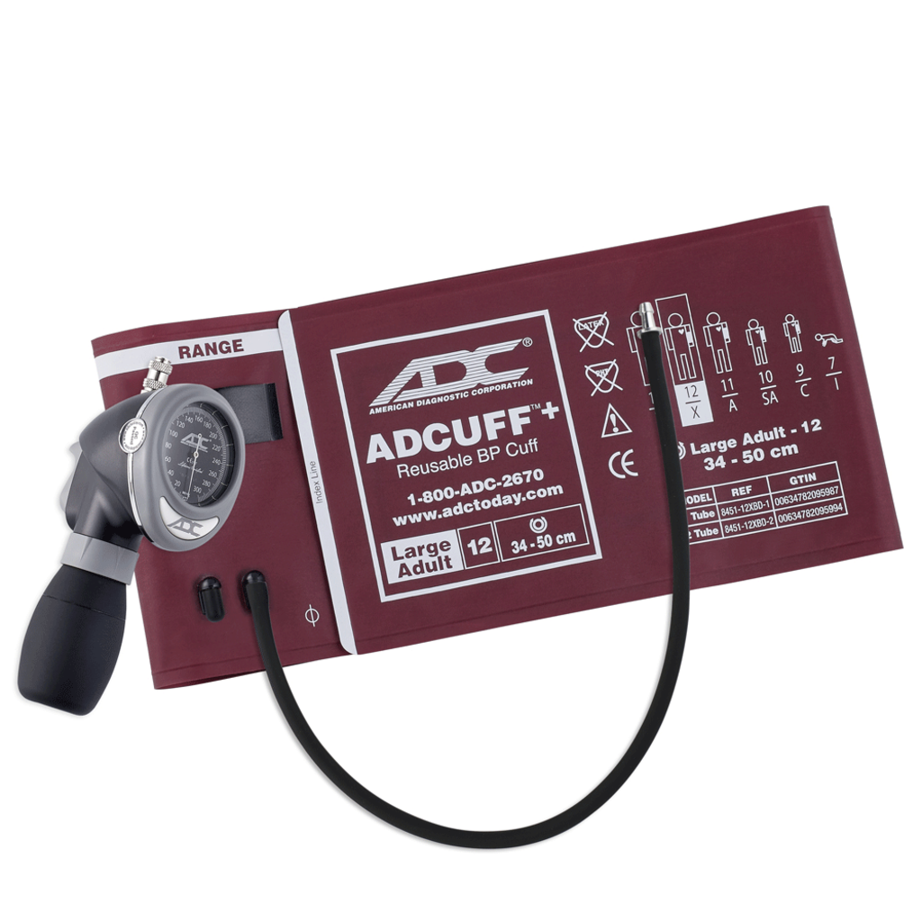 ADC Diagnostix™ 703+ Palm Blood Pressure Monitor  Adcuff+