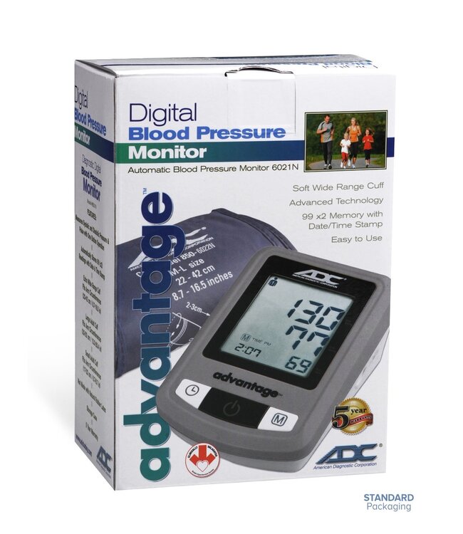 ADC Advantage™ 6021N Moniteur de pression artérielle numérique