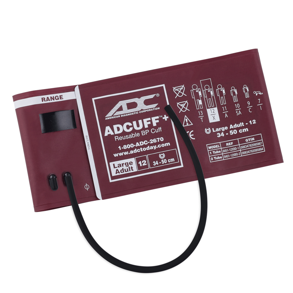 Adcuff™+ Brassard et vessie, 1 tube