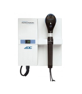 Adctoday Adstation™ 56122 3.5V Wall Coax Plus Ophthalmoscope