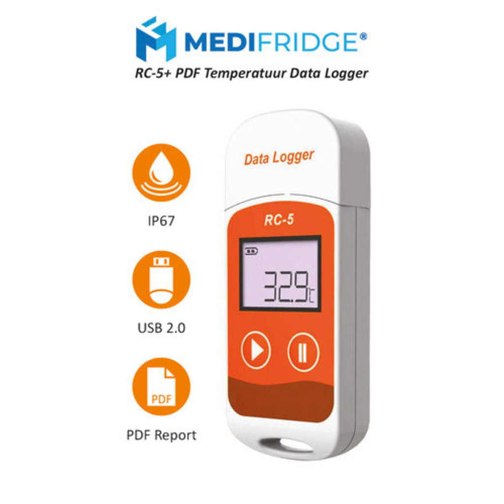 Medifridge MedEasy line RC-5 Temperatuur datalogger
