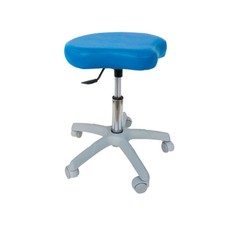 Ergonomic stool with gray base (S2641)