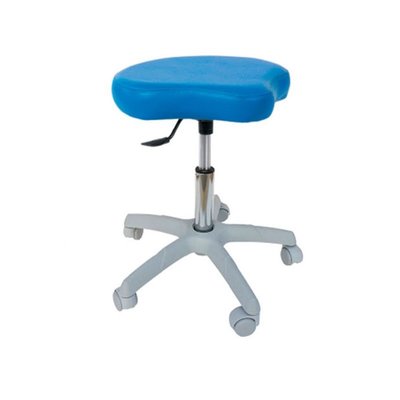 Ecopostural Ergonomische kruk met grijs onderstel (S2641)