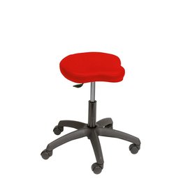 Ecopostural S2640 Ergonomische kruk met zwart onderstel