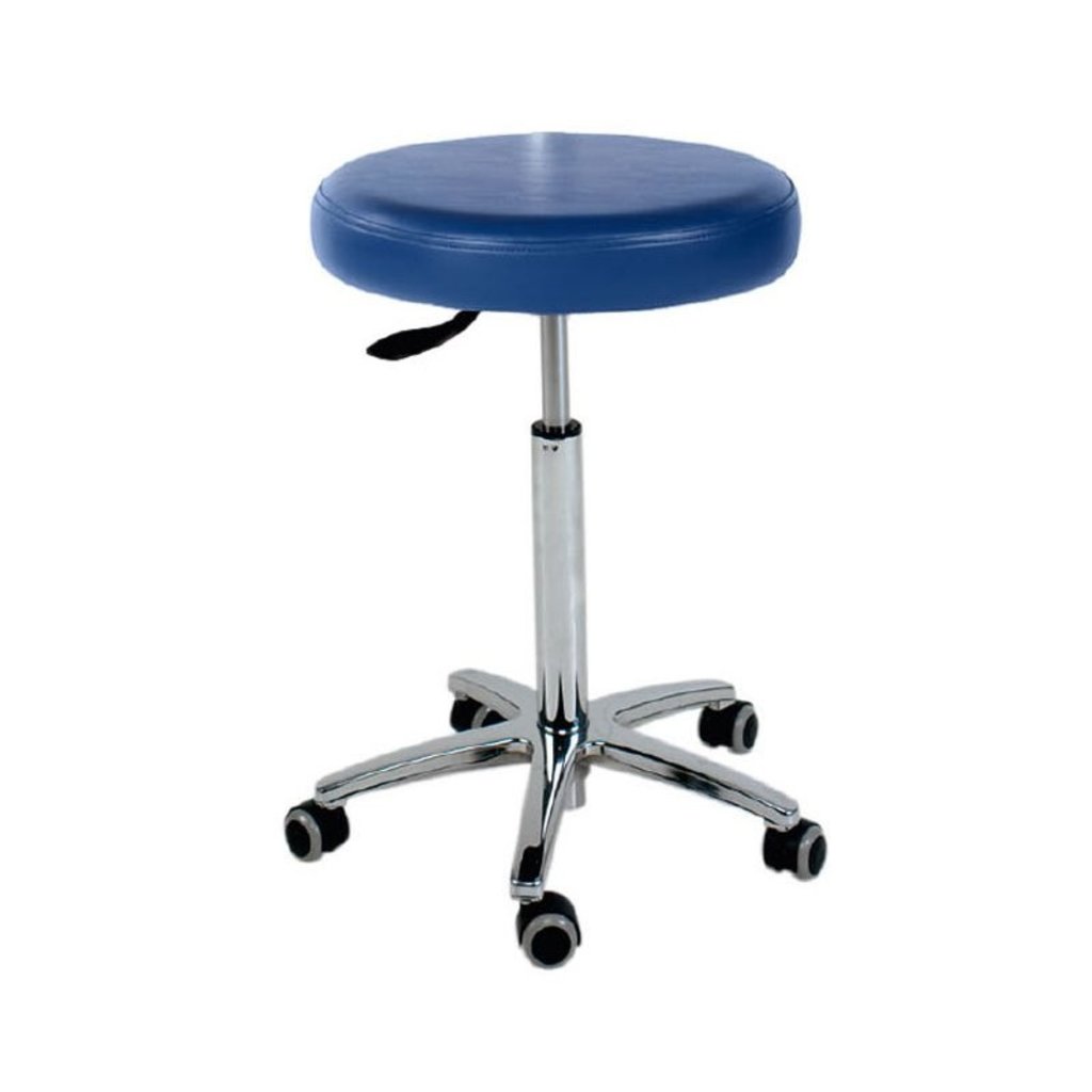 Ecopostural Tabouret pivotant avec base chromée (S3650)