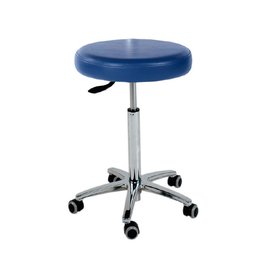 Ecopostural Tabouret pivotant avec base chromée (S3650)