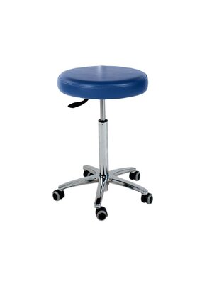 Ecopostural Tabouret pivotant avec base chromée (S3650)