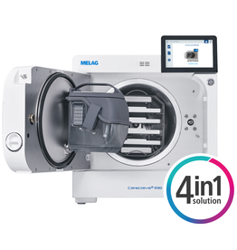 Melag Careclave® 618, the revolutionary 4-in-1 solution