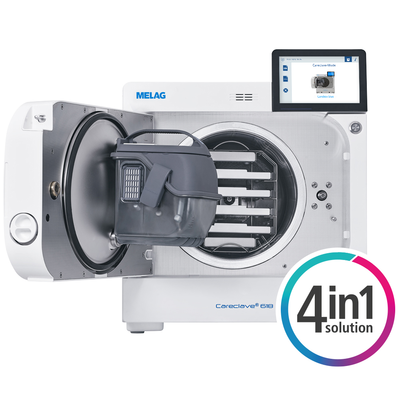 Melag Careclave® 618, de revolutionaire 4-in-1 oplossing