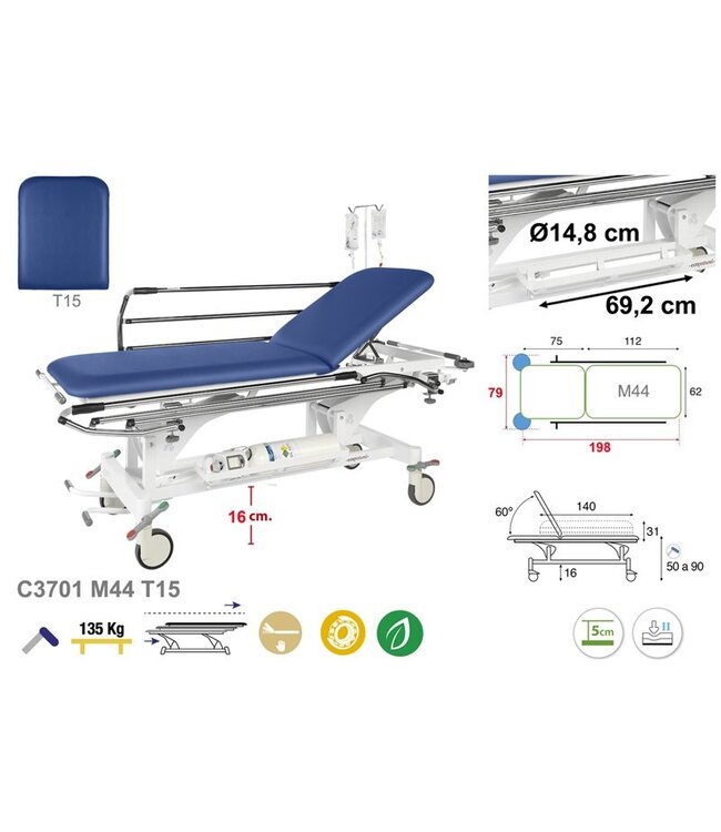 Hydraulic Stretcher (C3701)