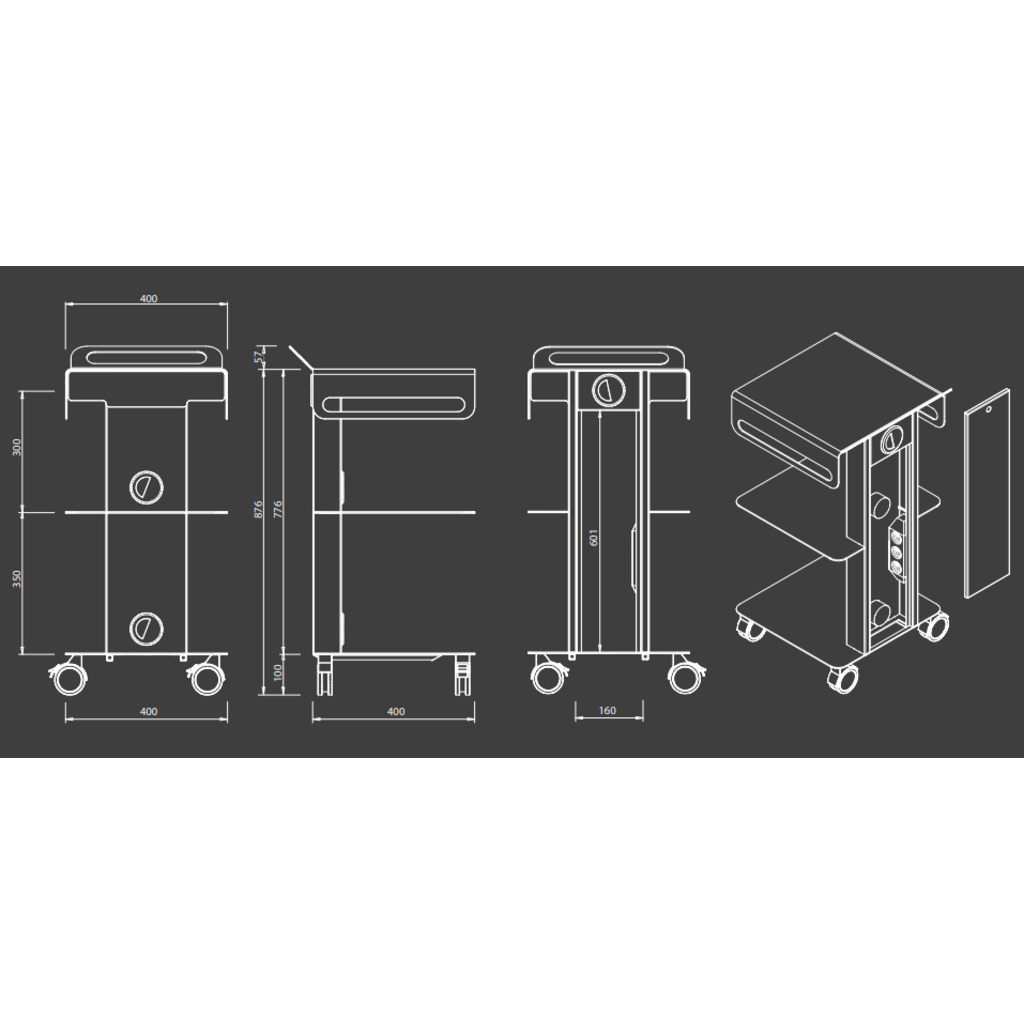 Edarredo FLEXI 4C with drawer