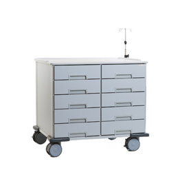 Medicart Drawers Double