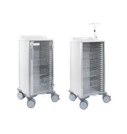 Gesloten modulaire zorgwagens