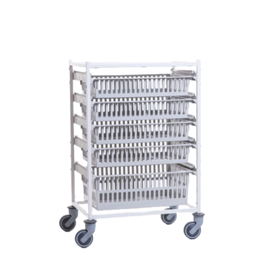 Chariots de soins modulaires ouverts