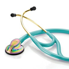 ADC Adscope® 600 Cardiology Stethoscope Iridescent Metallic Caribbean