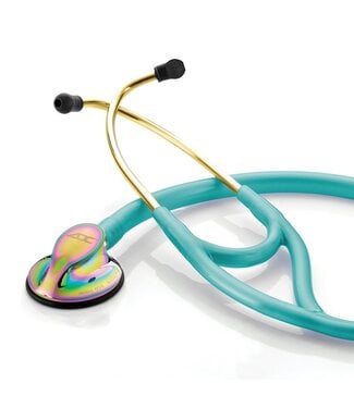 Adctoday Adscope® 600 Cardiology Stethoscoop Iridescent Metallic Caribbean