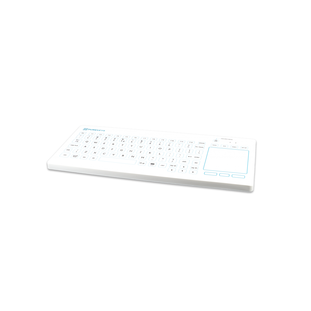 Purekeys Clavier médical Purekeys FA IP66 Pavé tactile USB