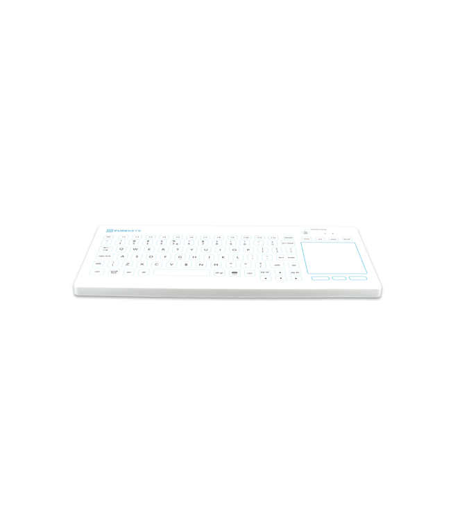 Purekeys medical FA IP66 keyboard Touchpad USB