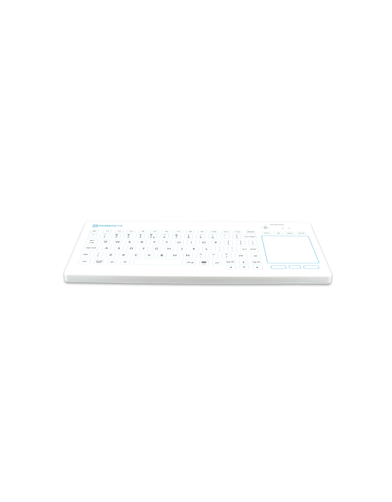 Purekeys Purekeys medical FA IP66 keyboard Touchpad USB