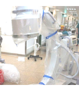 ACSmed C-Arm long cover 90x250cm with strips 20 stuks