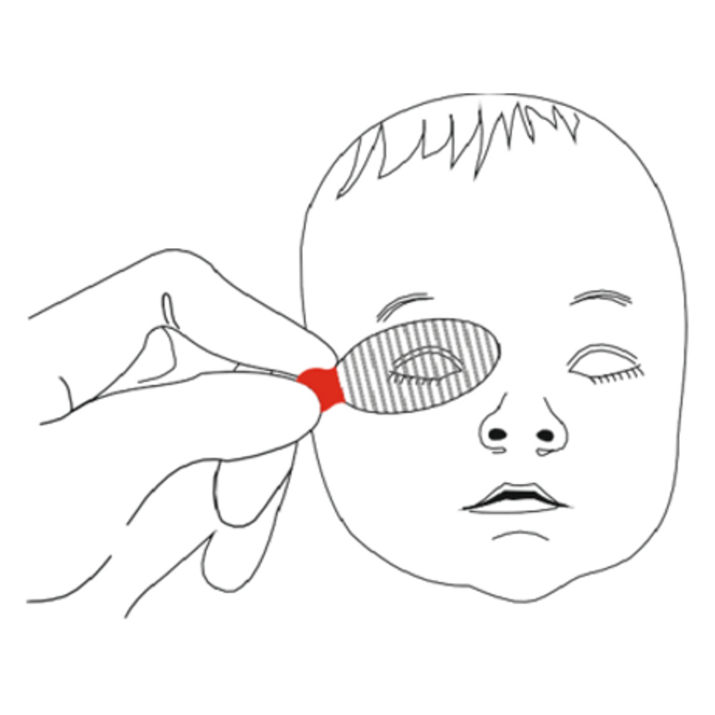 ACSmed Eye Safety Tape pour adultes ou enfants