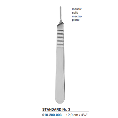 Frimed Scalpel handle standard nr.3