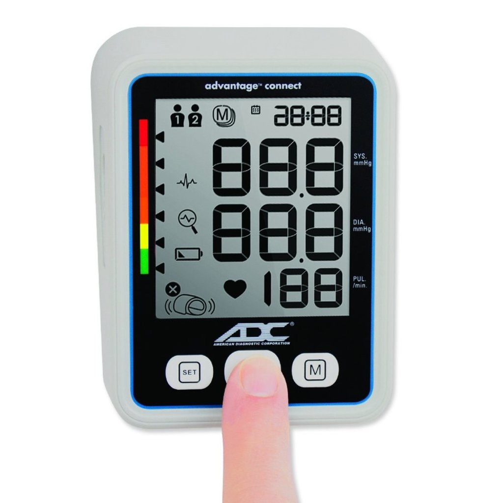 ADC Advantage Connect® 6024N Automatic Digital BP Monitor met Bluetooth