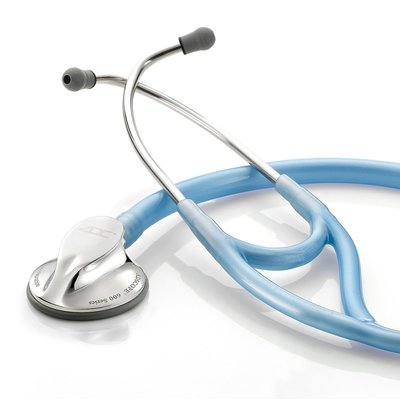 ADC Adscope® 600 Cardiology Stethoscope Metallic Ceil Blue