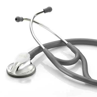 ADC Adscope® 600 Cardiology Stethoscoop Metallic Gray