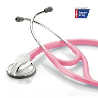 ADC Adscope® 600 Cardiology Stethoscoop Breast Cancer Awareness Metallic Pink