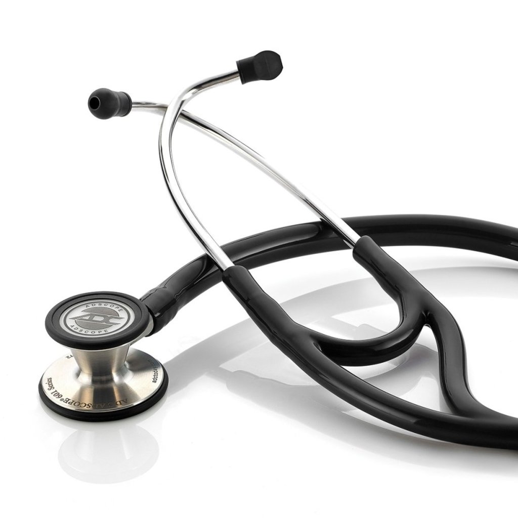 ADC Adscope® 601 Cardiology Stethoscope Black