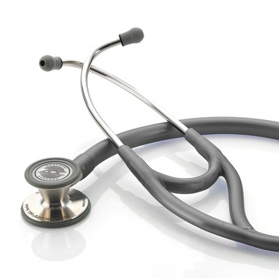 ADC Adscope® 601 Cardiology Stethoscoop Metallic Gray