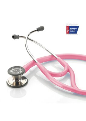 ADC Adscope® 601 Cardiology Stethoscoop Breast Cancer Awareness Metallic Pink