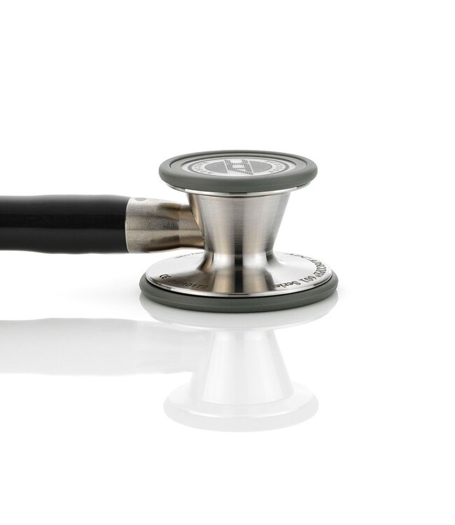 ADC Adscope® 601 Cardiology Stethoscoop Tactical Mirror Finish-Black