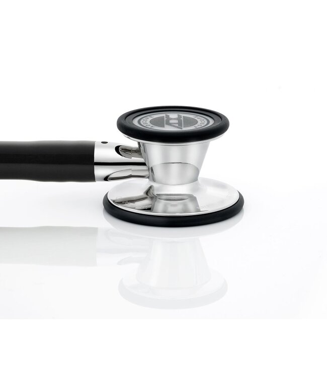 ADC Adscope® 601 Cardiology Stethoscoop Tactical Mirror Finish-Black