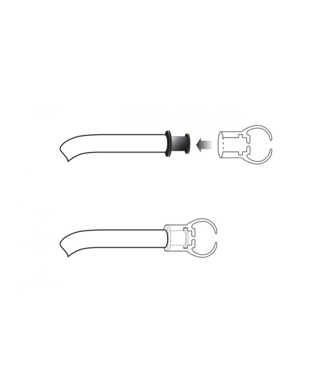 ADC Adscope® 601 Cardiology Stethoscoop Tactical Mirror Finish-Black