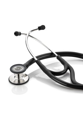 ADC Adscope® 601 Cardiology Stethoscope Tactical Mirror Finish-Black