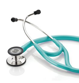 ADC Adscope® 601 Cardiology Stethoscoop Mirror Finish-Metallic Caribbean