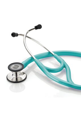 ADC Adscope® 601 Cardiology Stethoscoop Mirror Finish-Metallic Caribbean