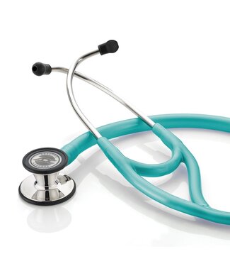 Adctoday Adscope® 601 Cardiology Stethoscoop Mirror Finish-Metallic Caribbean