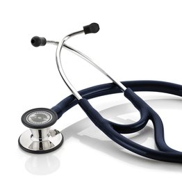 ADC Adscope® 601 Cardiology Stethoscoop Mirror Finish-Navy Tubing