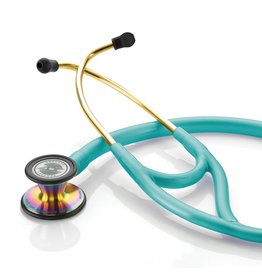 ADC Adscope® 601 Cardiology Stethoscope Iridescent Metallic Caribbean